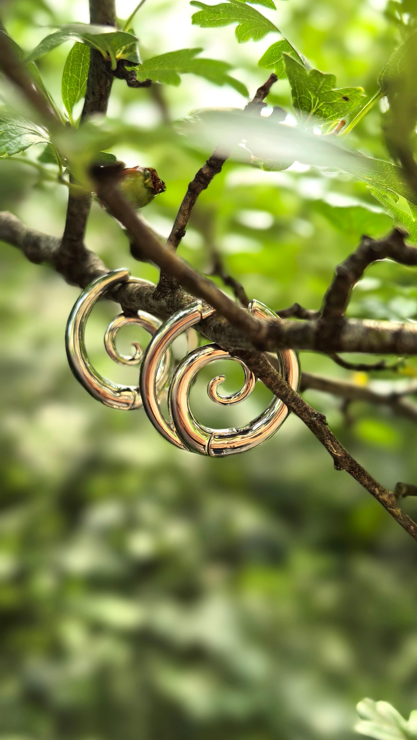 Ancient Spiral Earrings