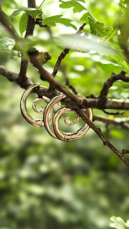 Ancient Spiral Earrings