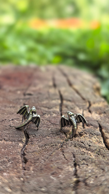Tiny Dragon Earrings