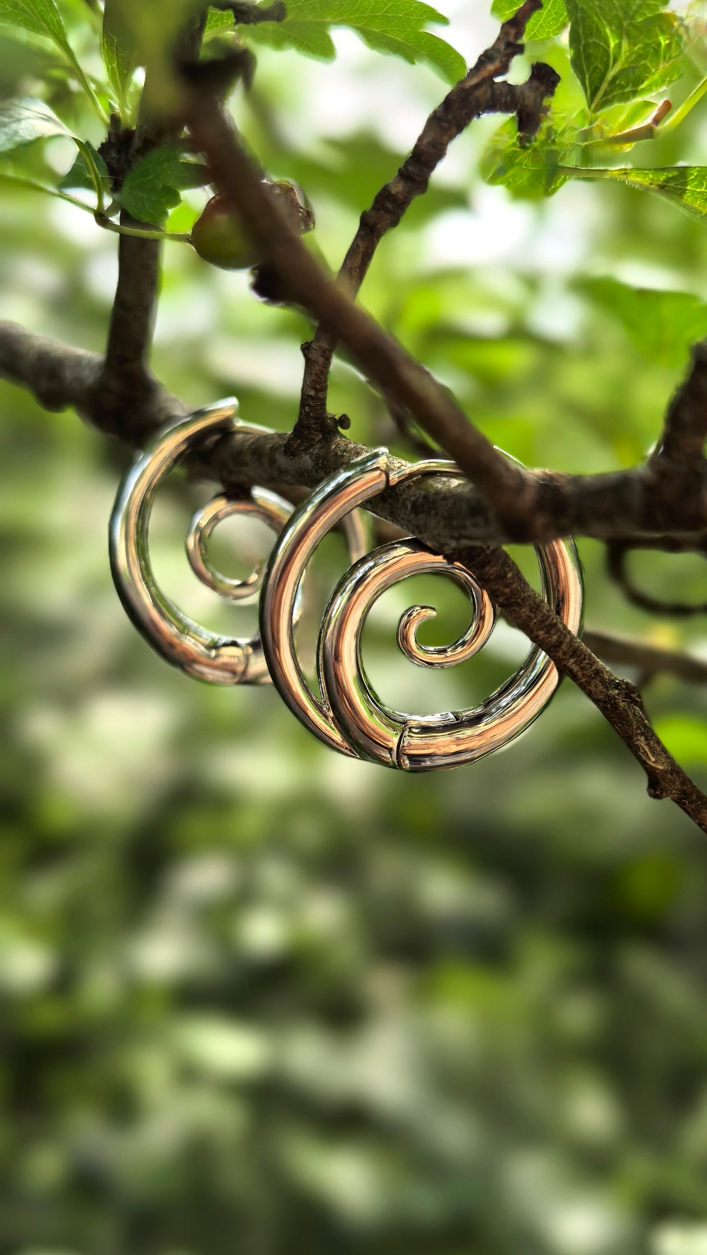 Ancient Spiral Earrings
